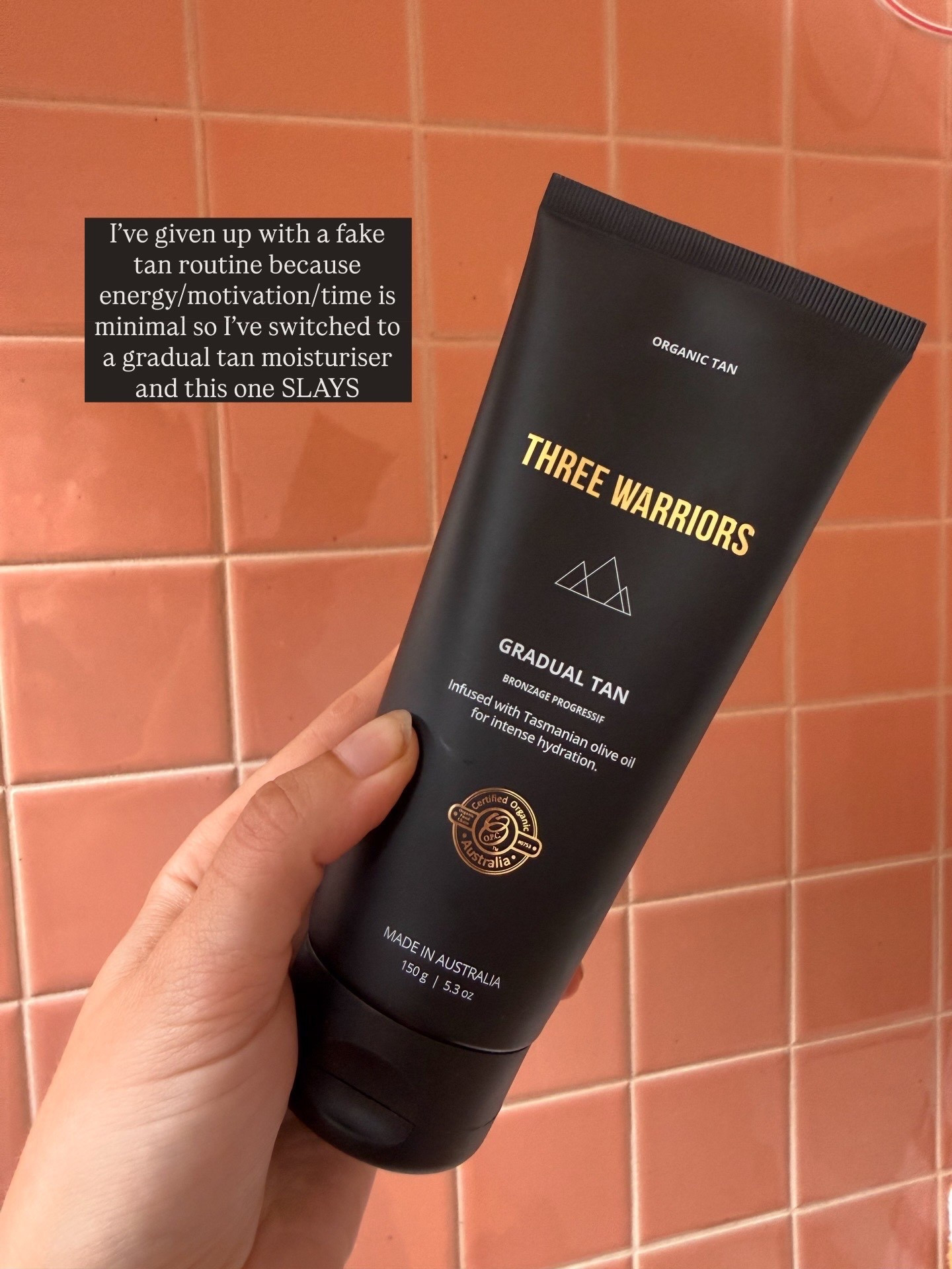 If you love a gradual moisturiser then this one is for you. Goes on so easily and the colour is divine. Also Australian made which I love!!!!

(Fake tan, gradual tan moisturiser, beauty find) 

#LTKbeauty #LTKaustralia