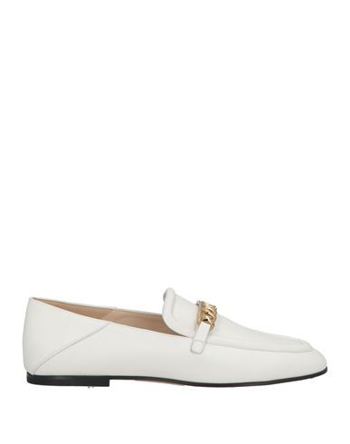 Tod's Woman Loafers White Size 5.5 Leather | YOOX (US)