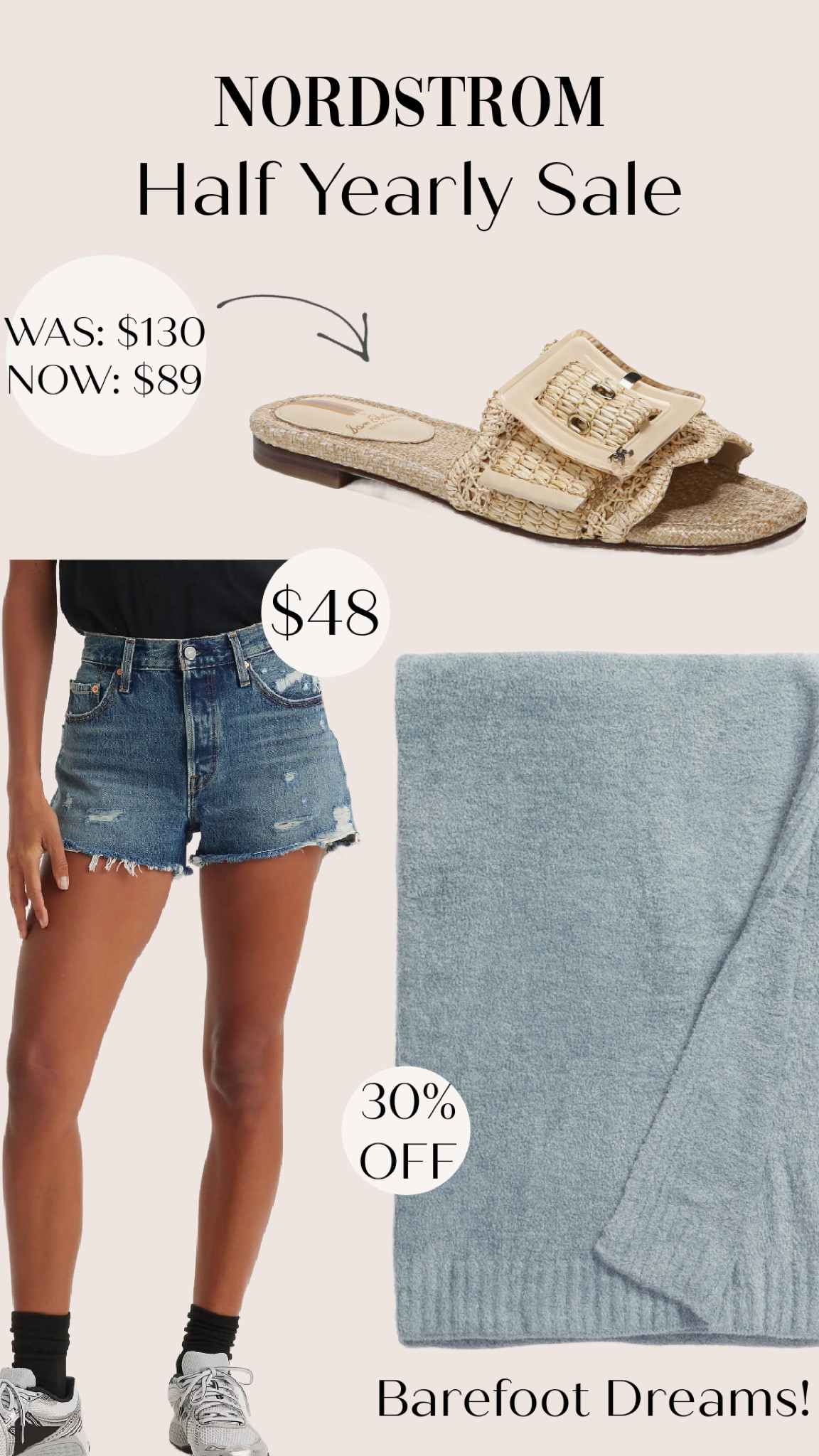 So many good finds in the Half Yearly Sale at Nordstrom😱🙌🏼
Especially this Barefoot Dreams blanket for $69

#LTKsalealert #LTKfindsunder100 #LTKGiftGuide