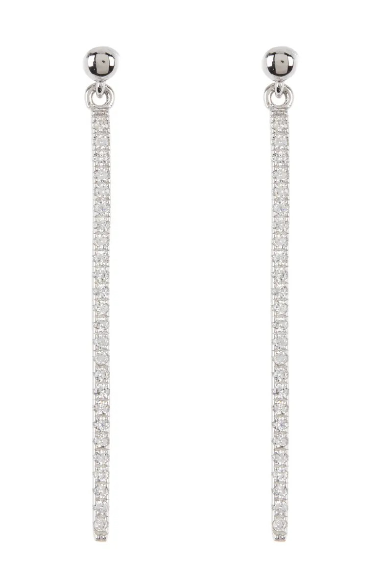 Adornia Swarovski Crystal Drop Bar Earrings | Nordstromrack | Nordstrom Rack