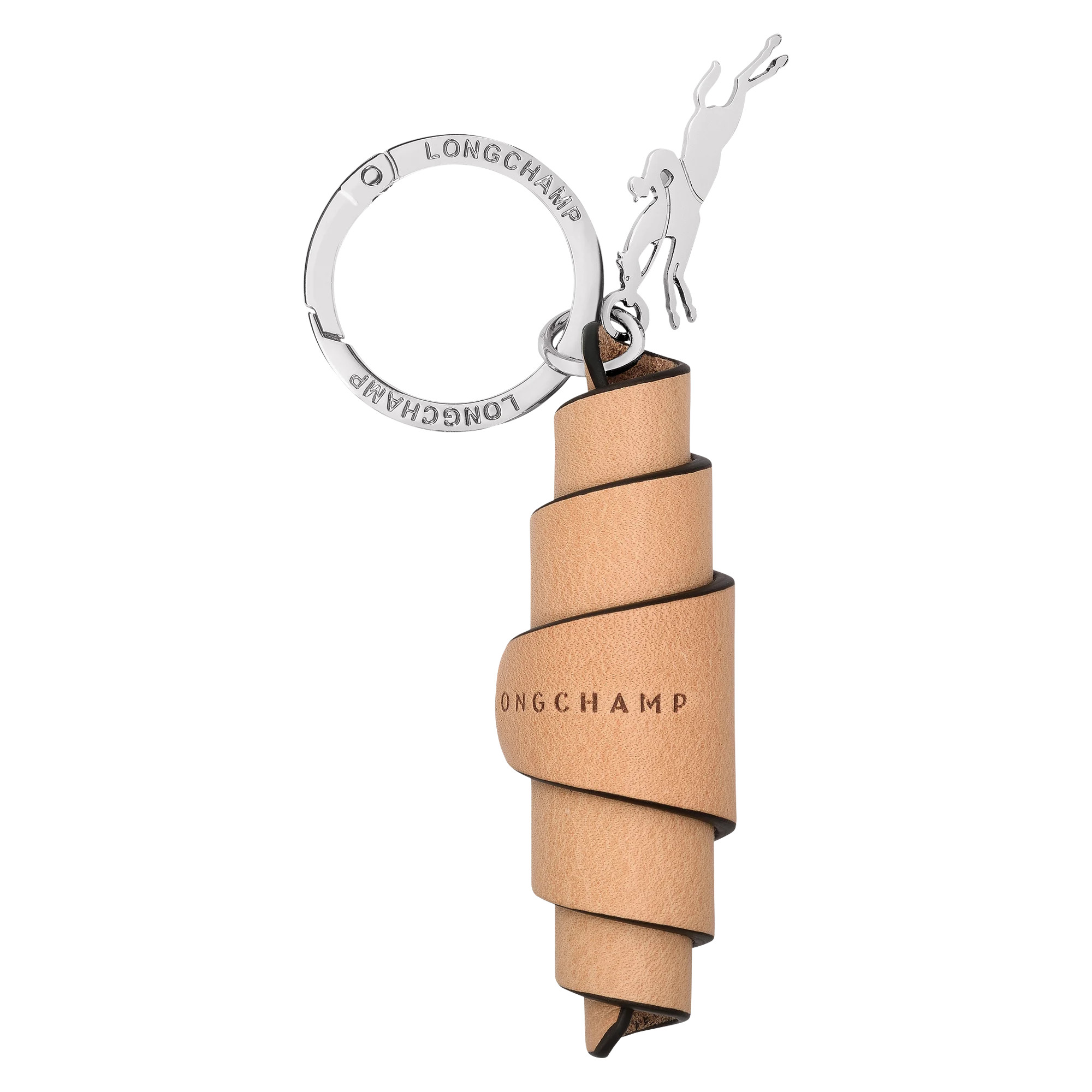 Key ring Vegetal - Leather | Longchamp US | Longchamp