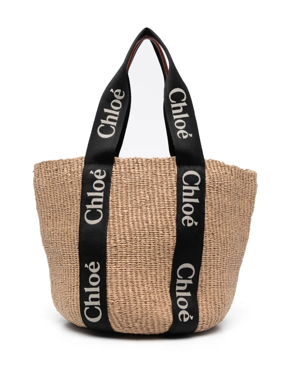 Chloé Large Woody Basket Bag | Neutrals | FARFETCH | Farfetch Global