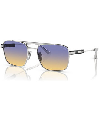 Prada Rectangular Unisex Sunglasses, PR 67ZS - Macy's | Macy's