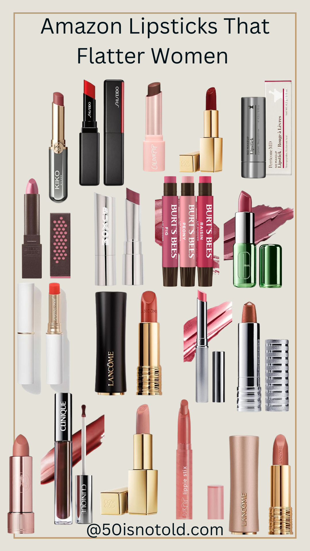 Gurls, the right lipstick can make your whole face look brighter — no heavy makeup required. These Amazon favorites are creamy, comfortable, and never drying. Think soft nudes, rosy pinks, and rich berries that don’t settle into lines or feel cakey. Easy to wear, easy to love, and perfect for everyday confidence. 

 #LTKOver40 #LTKFindsUnder50 #LTKBeauty