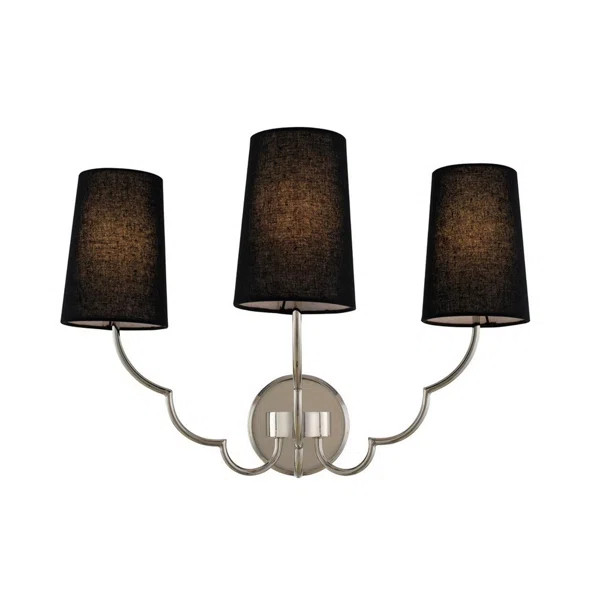 Sophia Steel Armed Sconce | Wayfair North America