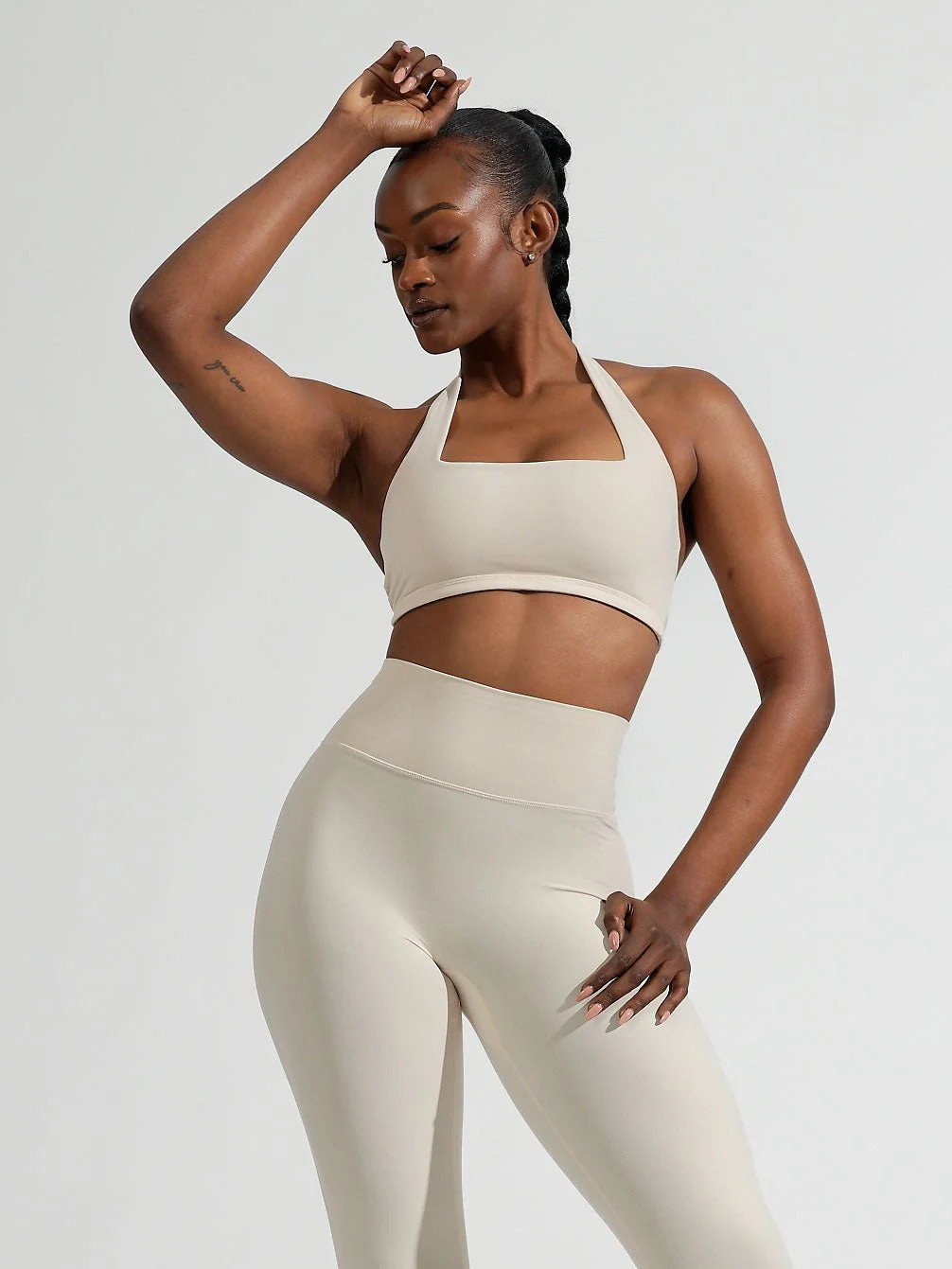 Revolution Halter Sports Bra - Stardust | Buffbunny Collection