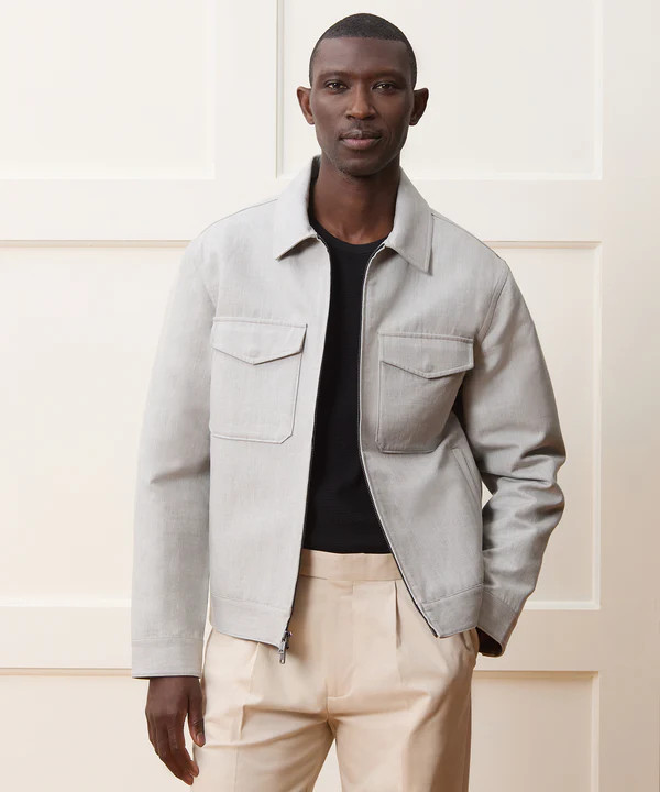 Cotton-Linen Station Jacket | Todd Snyder