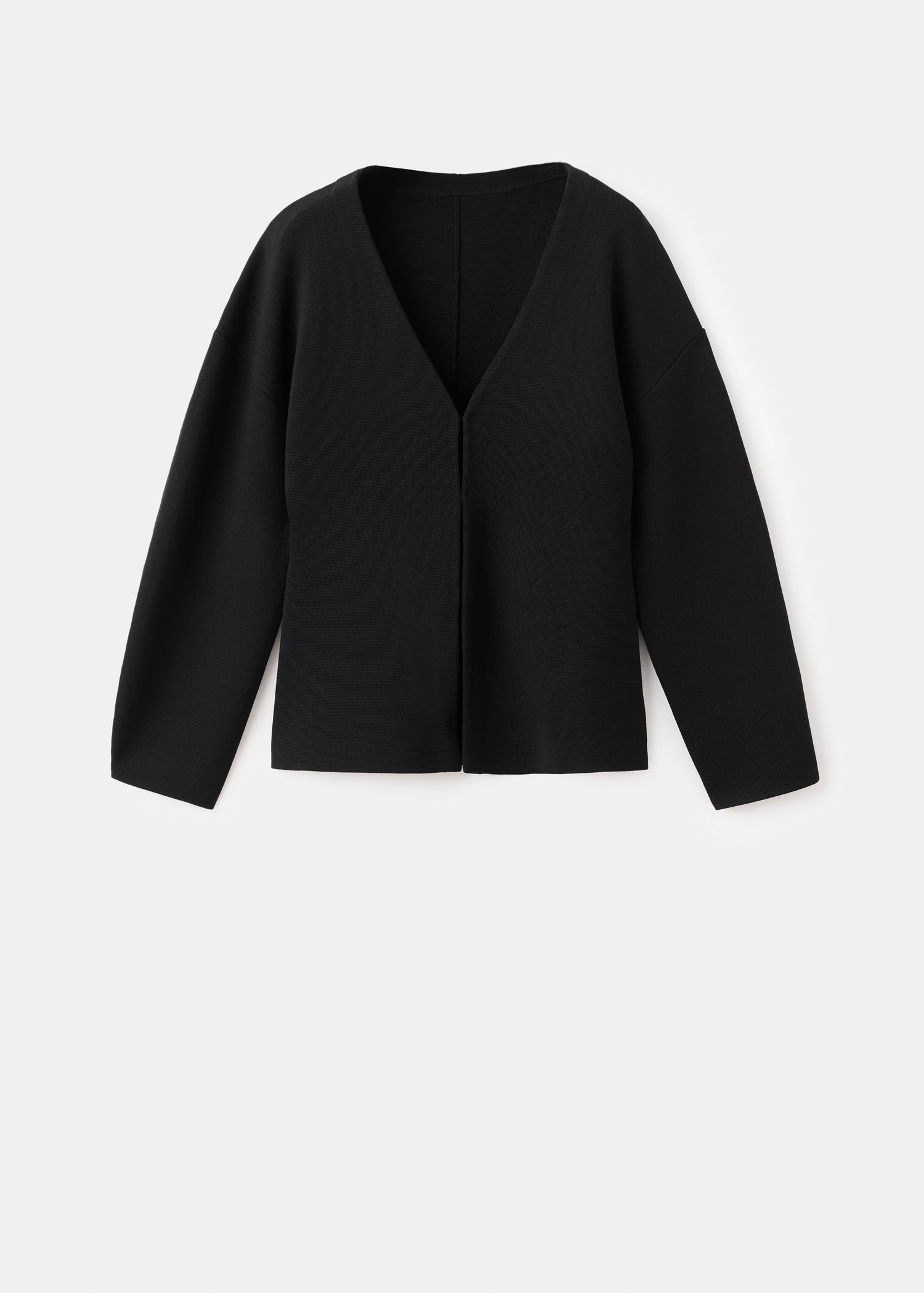 Oversized V-neck cardigan | Mango (US/MX/AU)