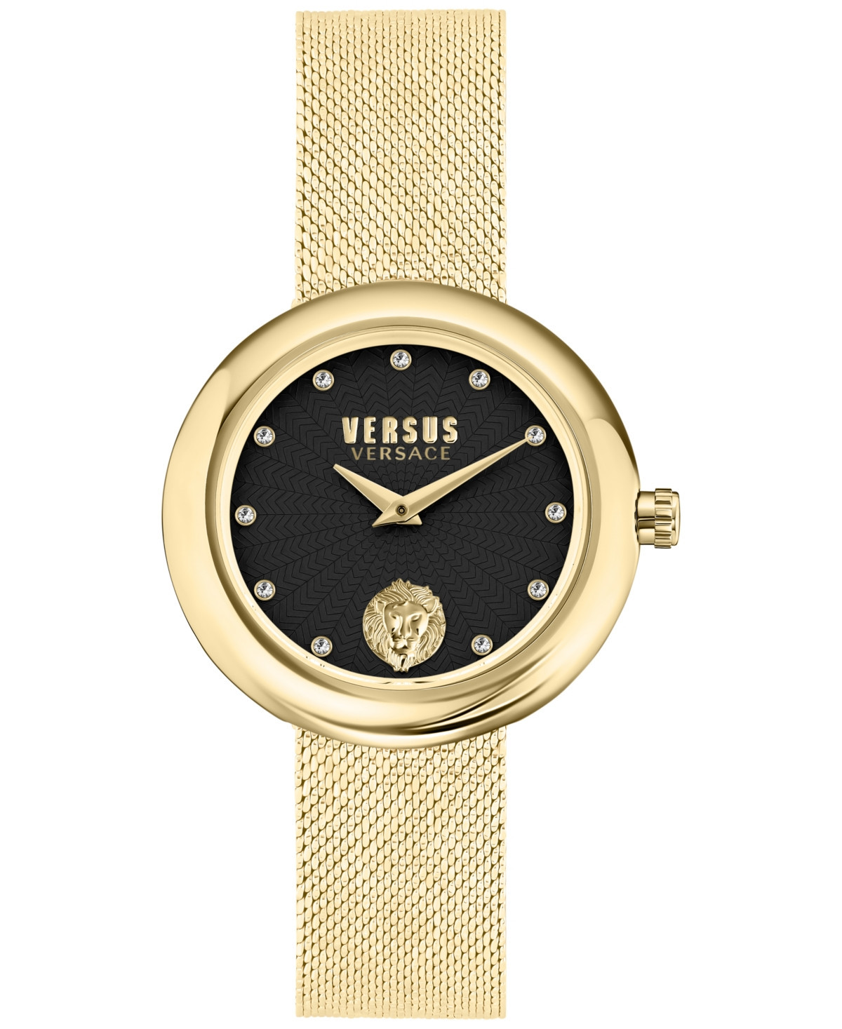 Versus Versace Women's Lea Watch 35mm - Gold/Black | Macy's