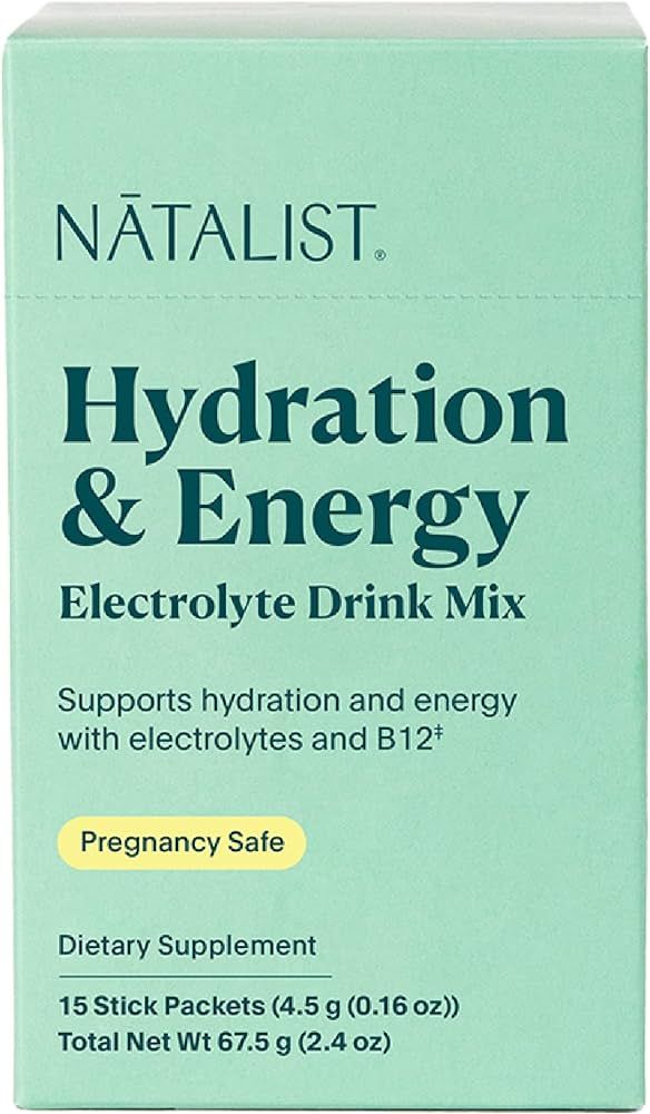 NATALIST Hydration & Electrolyte Energy Drink Mix Powder Easy Prep Daily Essentials Mineral & Vit... | Amazon (US)