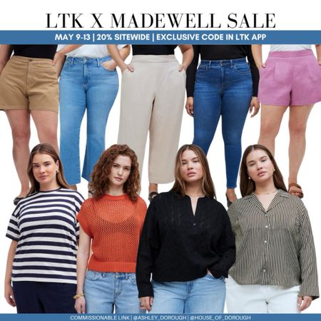 Exclusive Madewell sale: 20% off sitewide only in the LTK app, May 9-13. Exclusions apply. Here are some of our plus size favorites!

#LTKPlusSize #LTKxMadewell #LTKSaleAlert