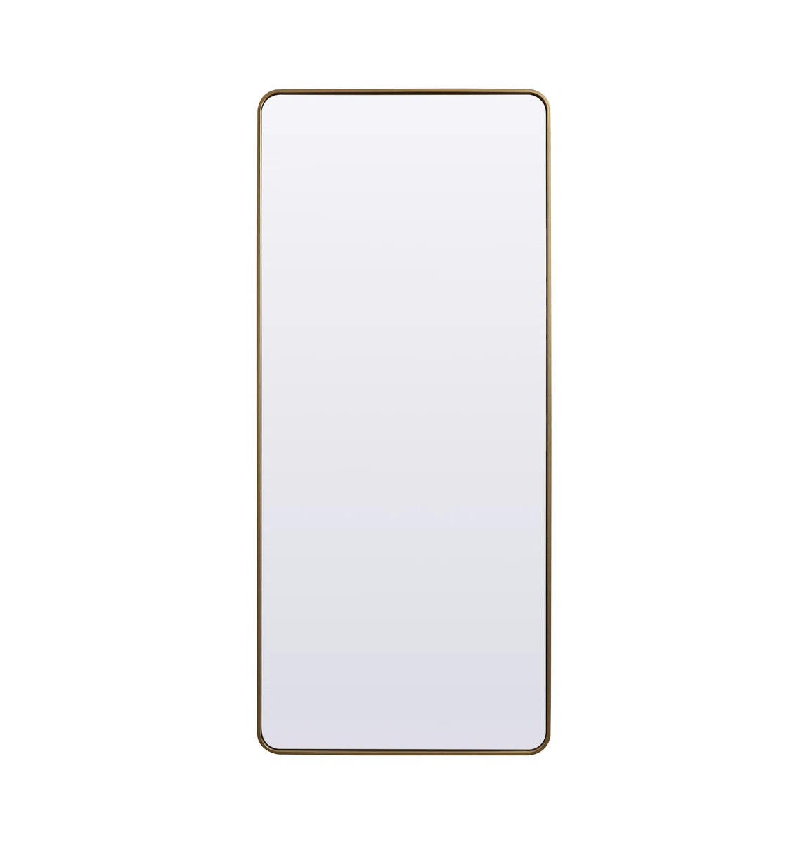 Sabine Metal Rounded Rectangle Wall Mirror | Wayfair North America