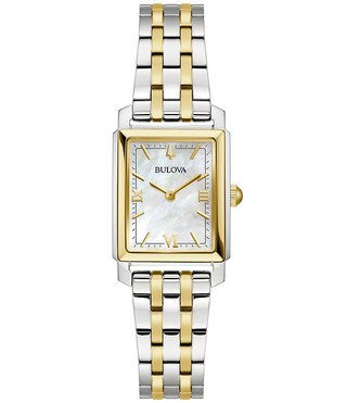 Women's Sutton Quartz Analog Two Tone Stainless Steel Bracelet Watch | Dillard's