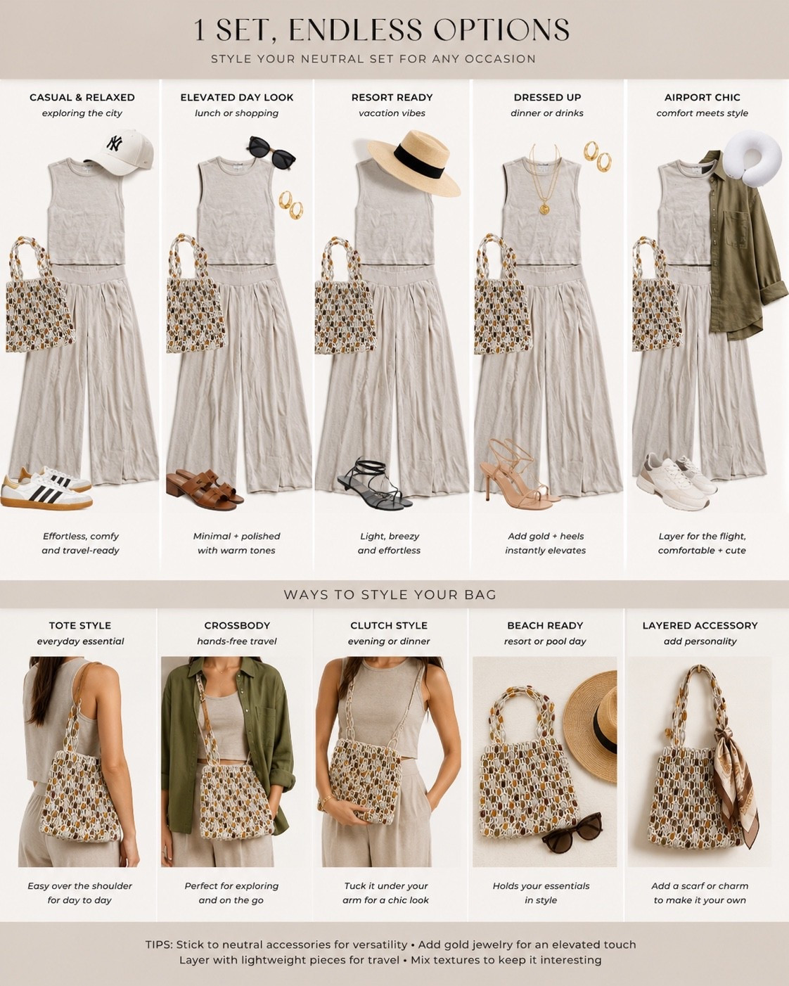 Elevated travel style 
Code jena35 for set

#LTKootd