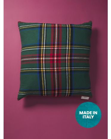 24x24 Plaid Patterned Pillow | HomeGoods