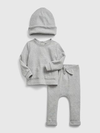 Baby Rib 3-Piece Outfit Set | Gap (US)