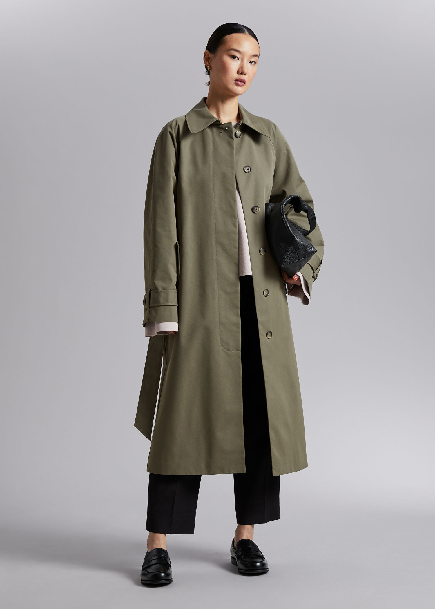 DESIGNED IN STOCKHOLM
      Relaxed Trench Coat
      
         
			£165
	

		

      
      
	 ... | & Other Stories (EU + UK)