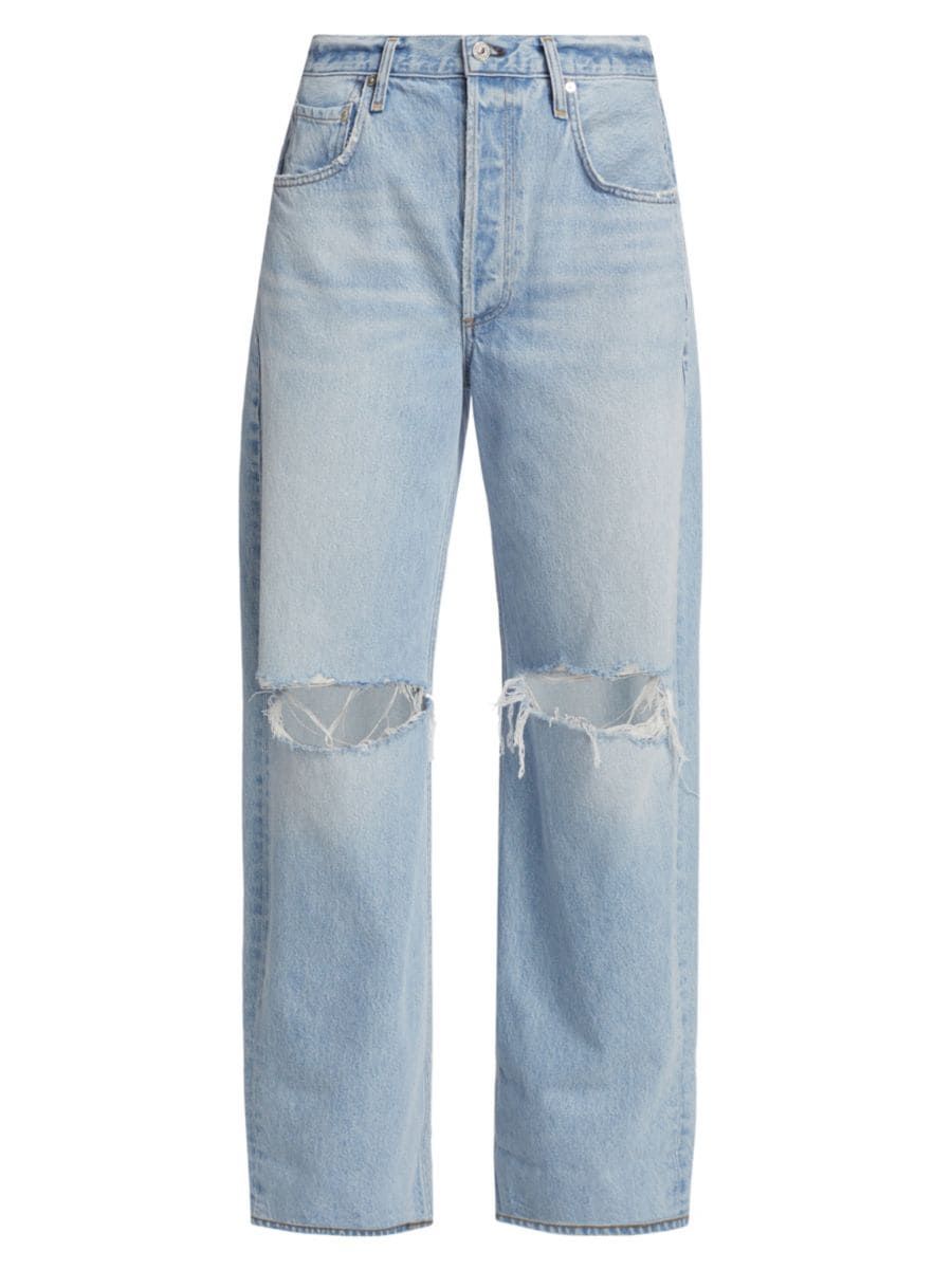 Ayla Baggy Wide-Leg Jeans | Saks Fifth Avenue