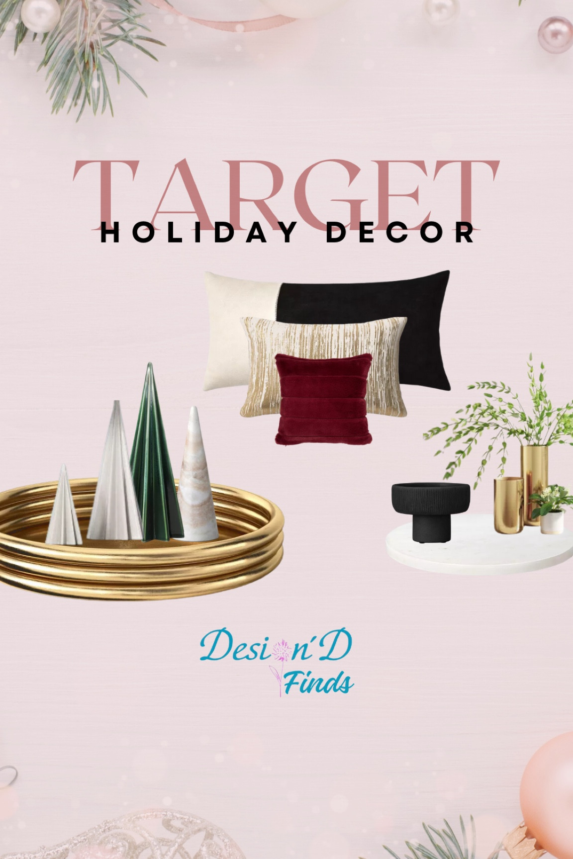 Get ready to deck the halls with Target’s holiday decor finds! From sparkling festive tabletop accents to cozy seasonal touches, these pieces make it easy to create a warm, inviting vibe in every room. Perfect for adding a bit of holiday magic to your home! 🎄🎁

#target #homedecor #targetdecor #holidayfinds 

#LTKFindsUnder50 #LTKHome #LTKSeasonal