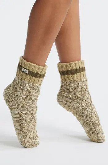 Deedee Fleece Lined Quarter Socks | Nordstrom