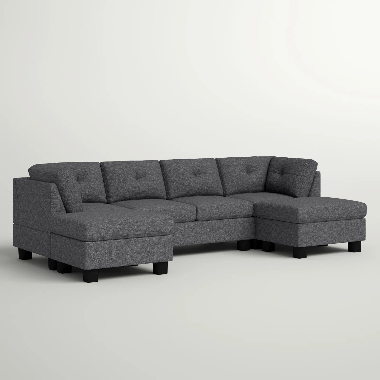 Ashwell 5 - Piece Upholstered Sectional | Wayfair North America