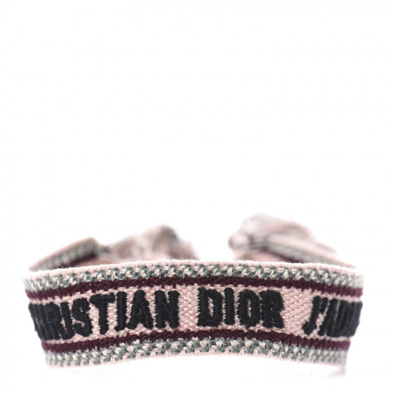 CHRISTIAN DIOR Woven Cotton J'Adior Friendship Bracelet | Fashionphile