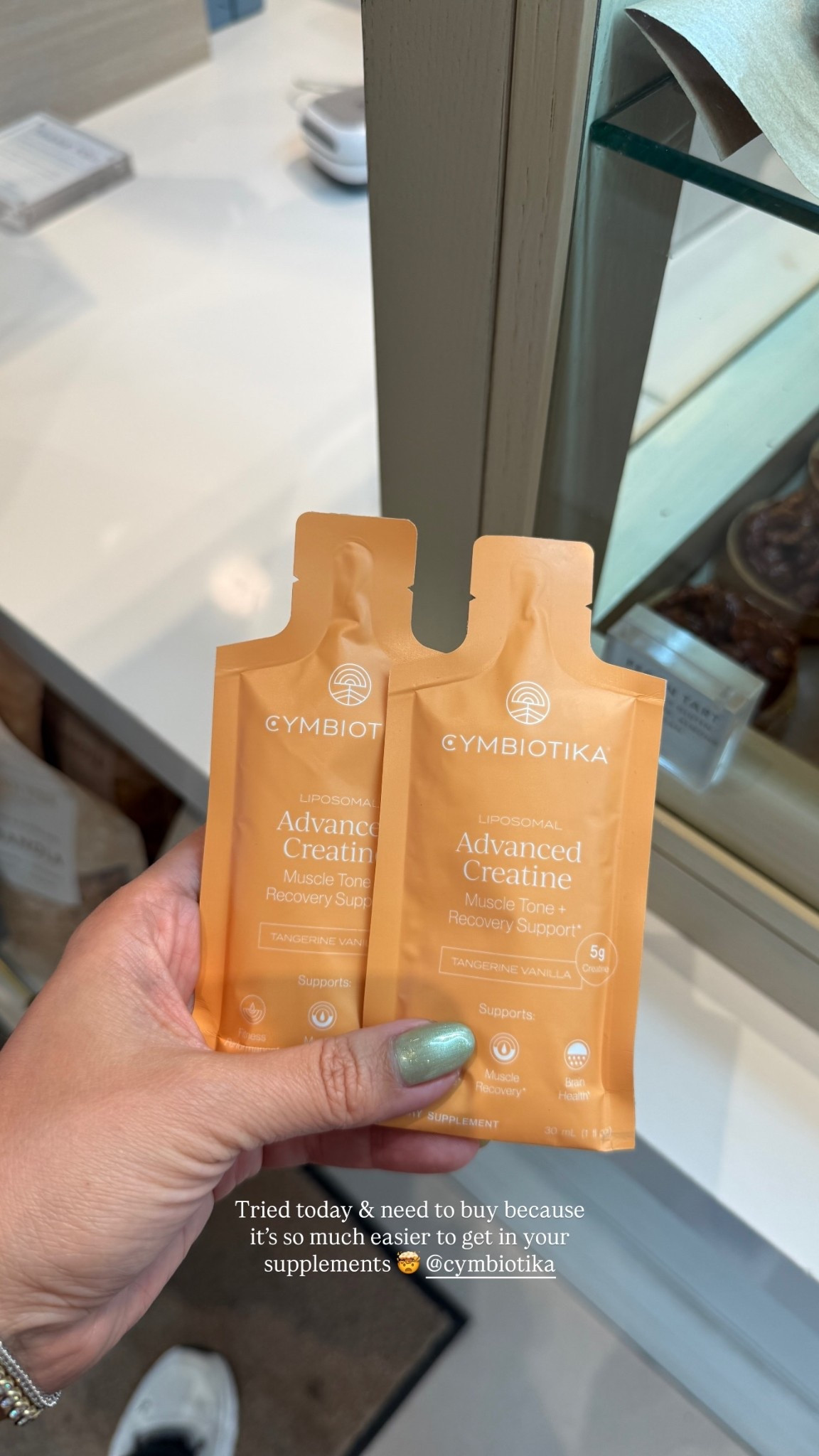 Tried today & need to buy because it’s so much easier to get in your supplements 🤯 @cymbiotika