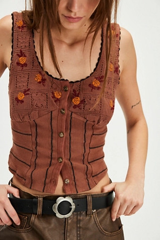 Rose Bud Knit Top | Free People (Global - UK&FR Excluded)