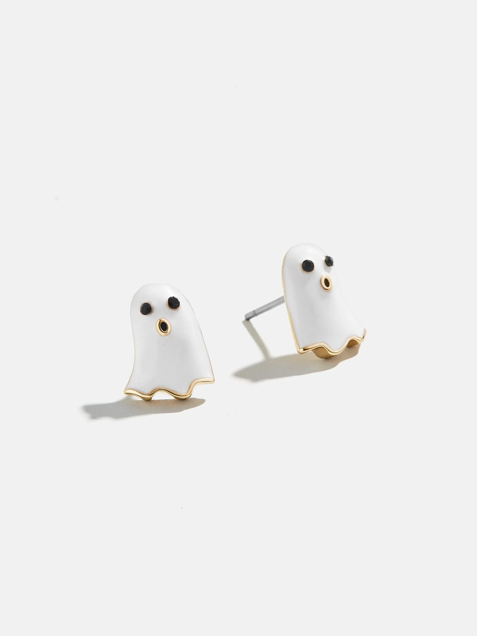 Scared To Death Glow-In-The-Dark Earrings - Glow-In-The-Dark Ghost Studs | BaubleBar (US)