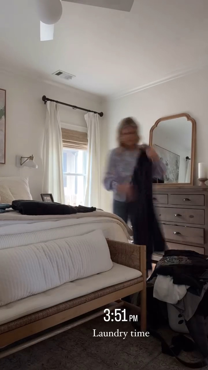 Laundry time! Do you fold your laundry immediately when  it comes out of the dryer or wait a day or two?! 🤣👏

#LTKFamily #LTKWatchNow #LTKHome