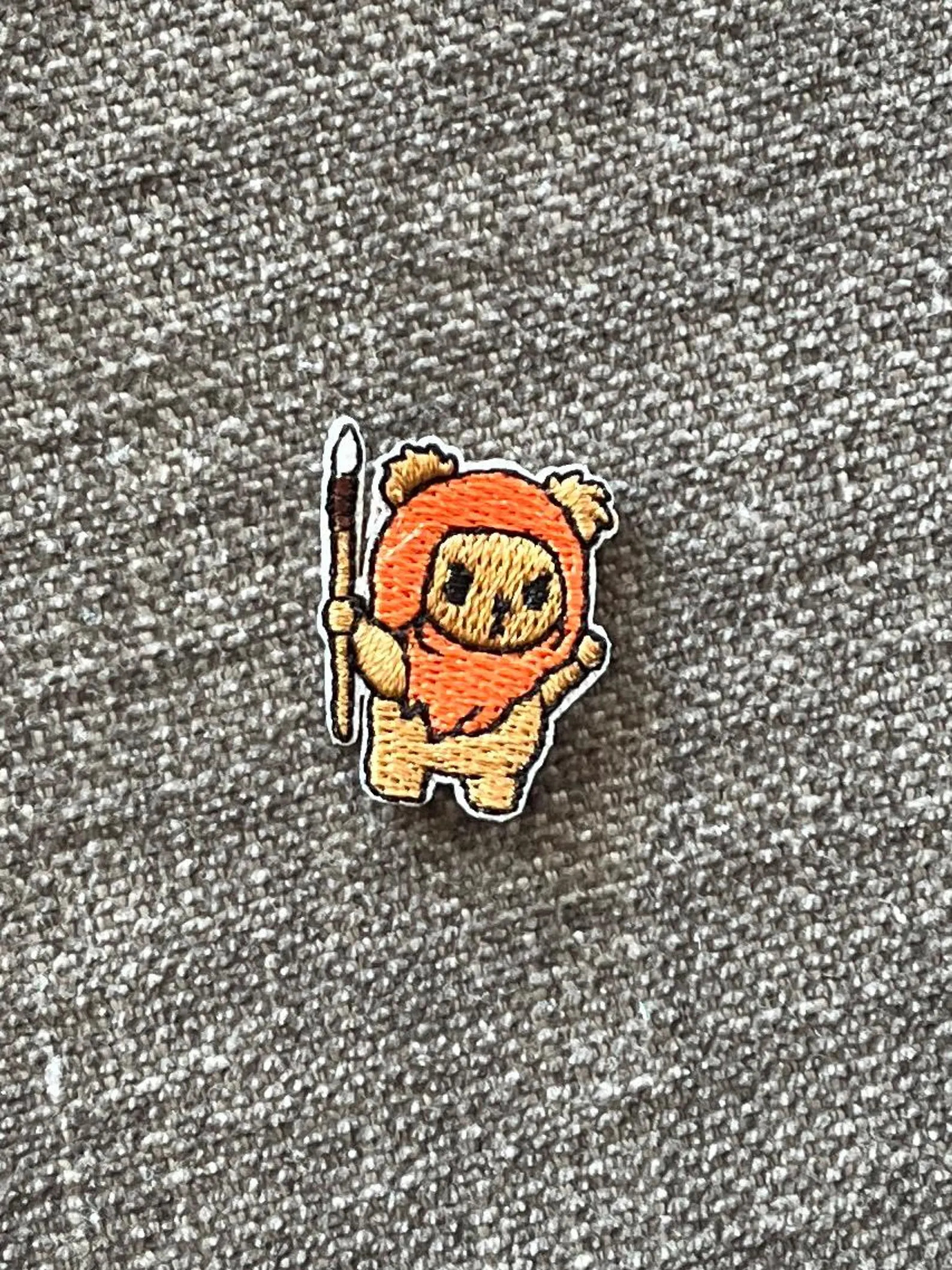 Mini Star Wars Embroidered Patch: BB-8, R2-D2, Ewok, D-O, TIE Fighter and Porg Iron-on - Etsy | Etsy (US)