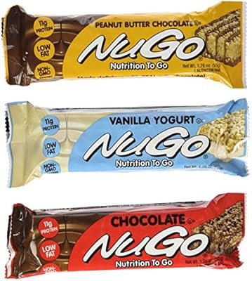 NuGo Nutrition Bar Variety Pack, 24 Count | Amazon (US)