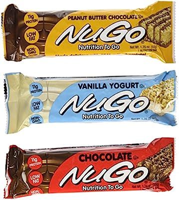 NuGo Nutrition Bar Variety Pack, 24 Count | Amazon (US)