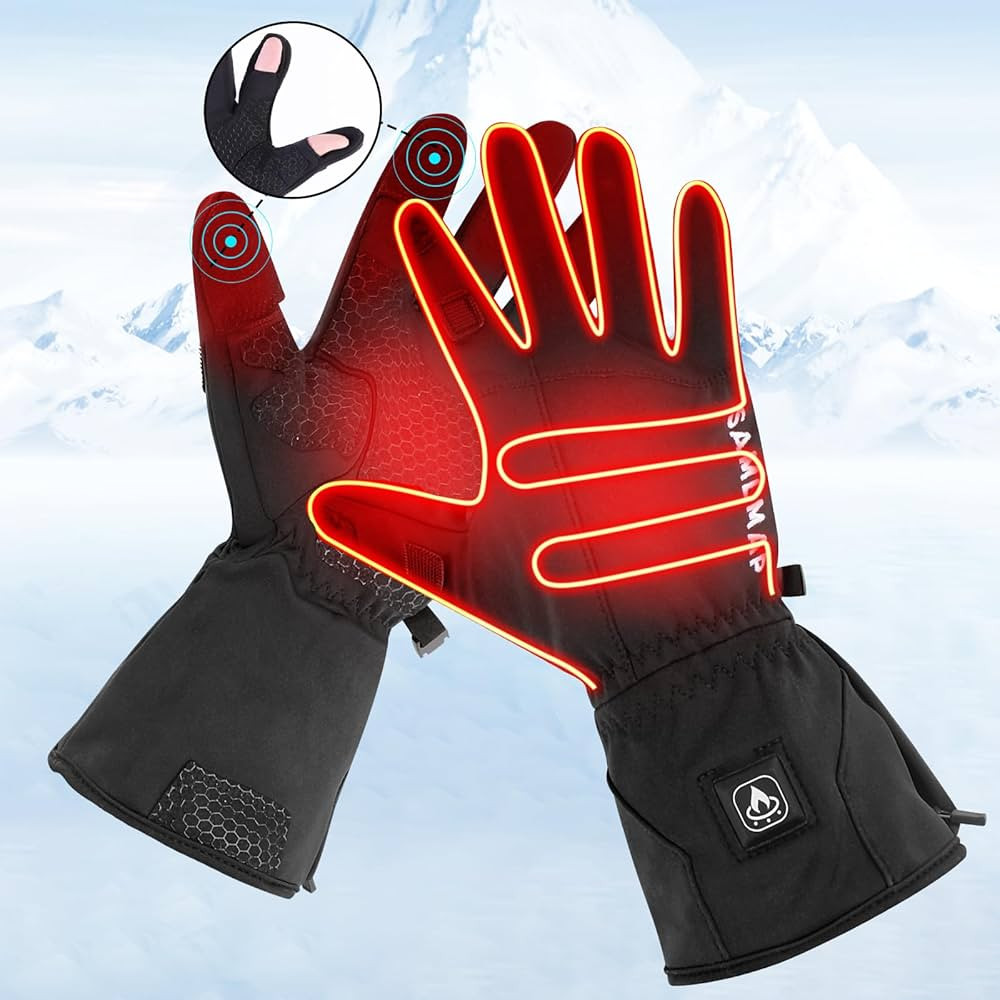 Heated Gloves Liner for Men Women Rechargeable Touchscreen Thermal Arthritis Gloves for Running C... | Amazon (US)
