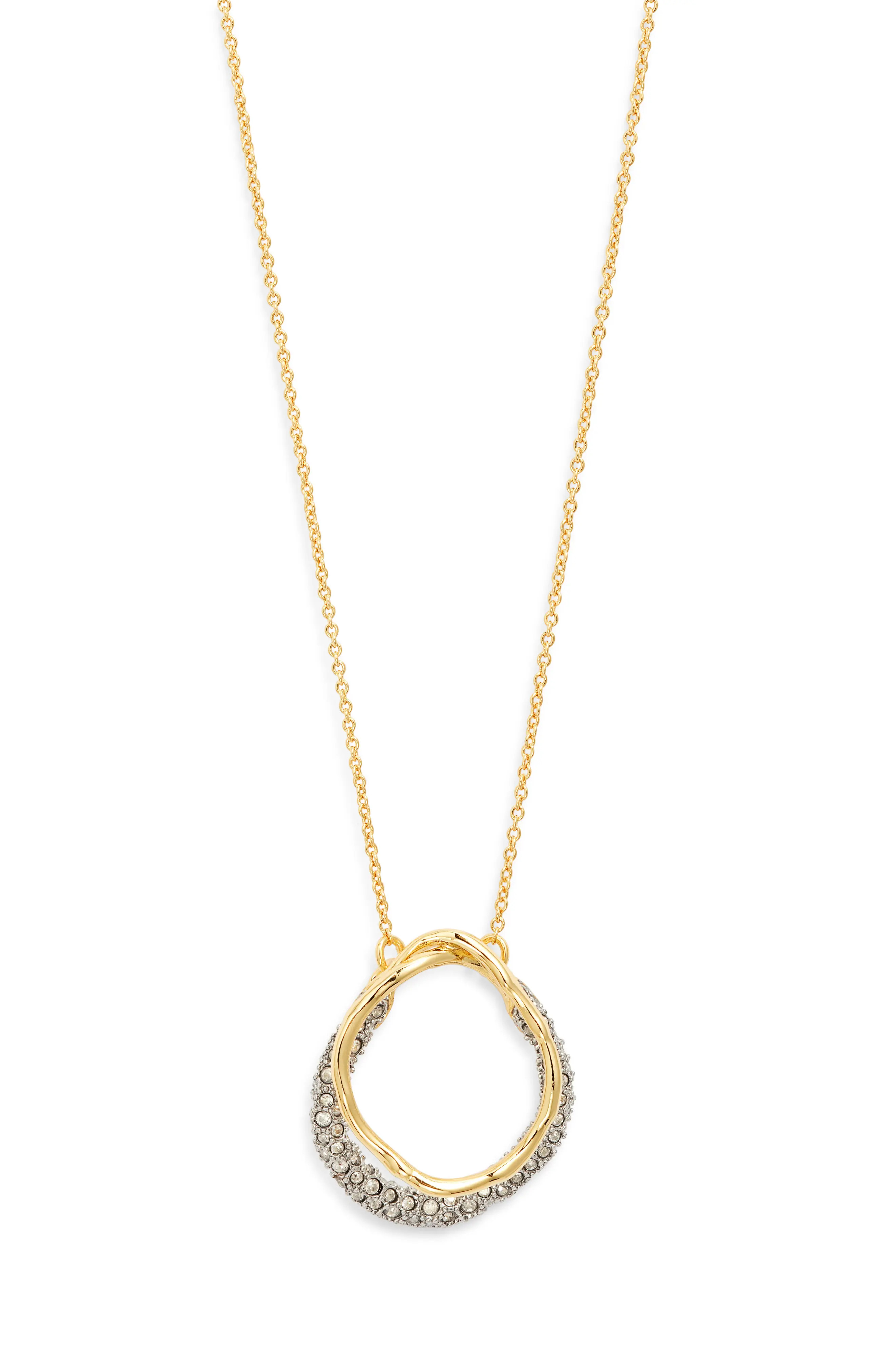 Solanes Crystal Orbit Pendant Necklace (Women) | Nordstrom | Nordstrom
