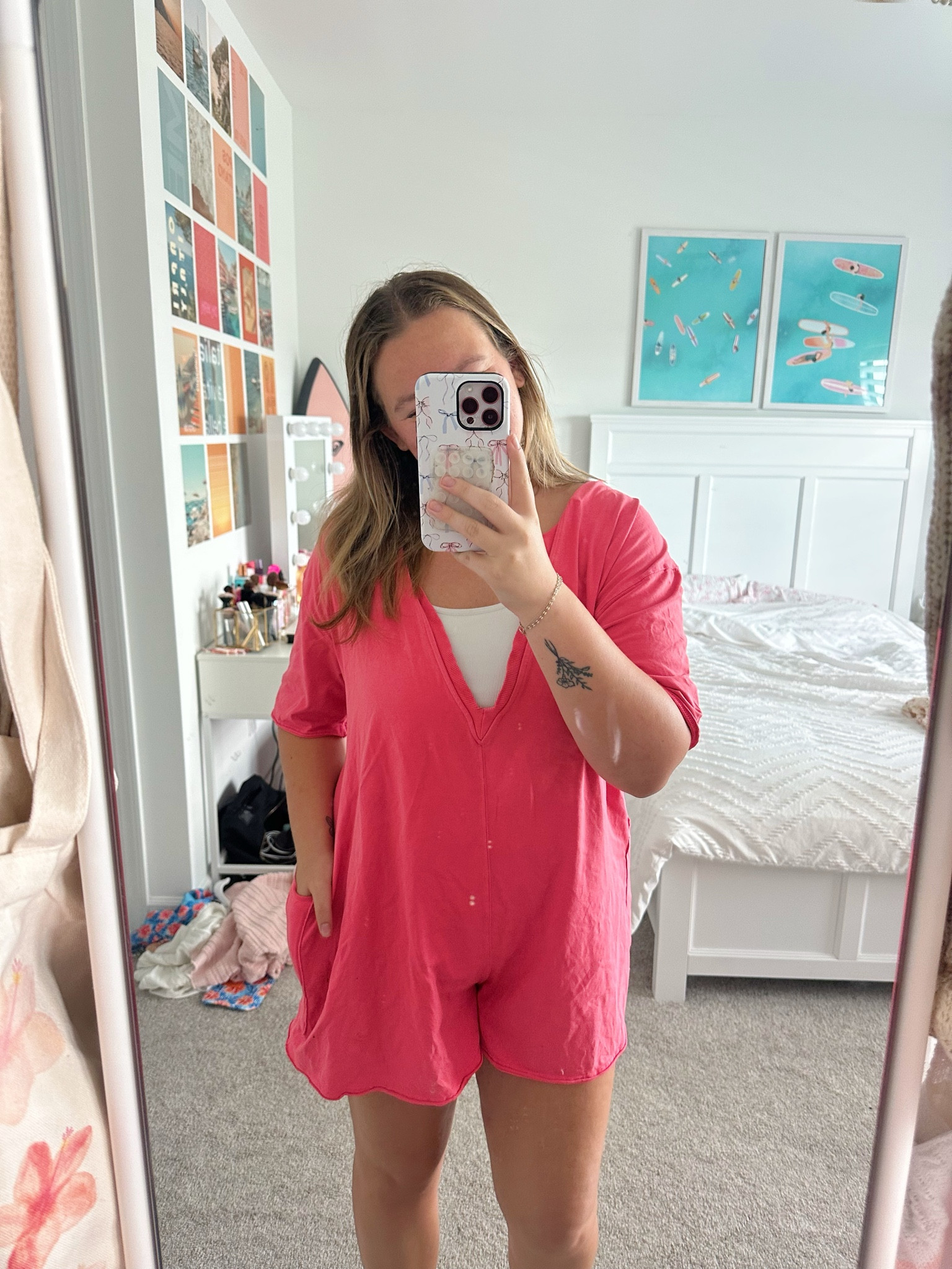 Free people romper !! My exact color is sold out but I linked a similar one !

#LTKActive #LTKSummerEdit