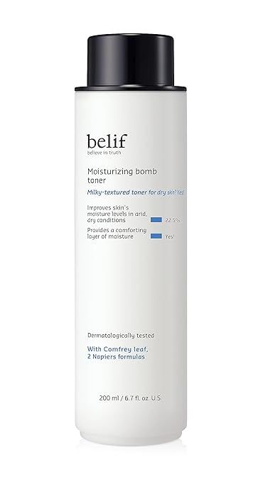 belif Moisturizing Bomb Face Toner & Moisturizer with Ceramide | Face Cream for Dry Skin |Targets... | Amazon (US)