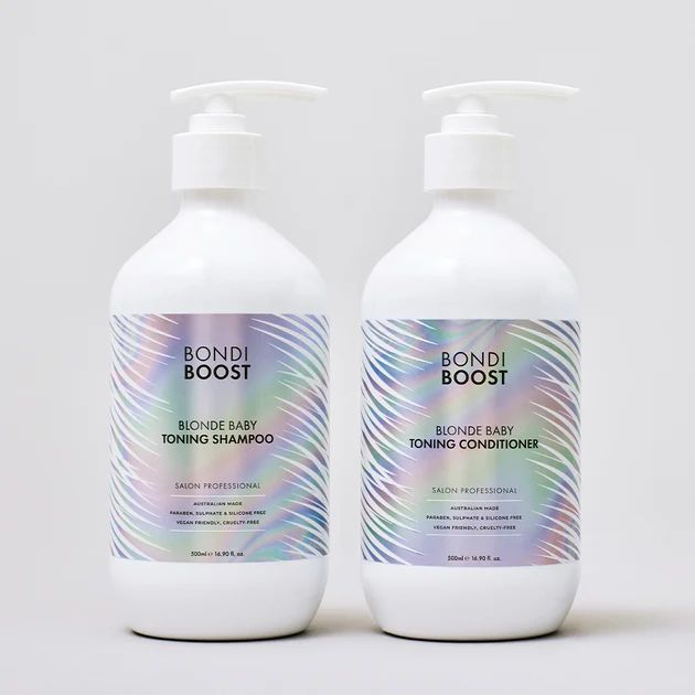 Blonde Baby Duo - Blonde Toning Shampoo + Conditioner | Bondi Boost