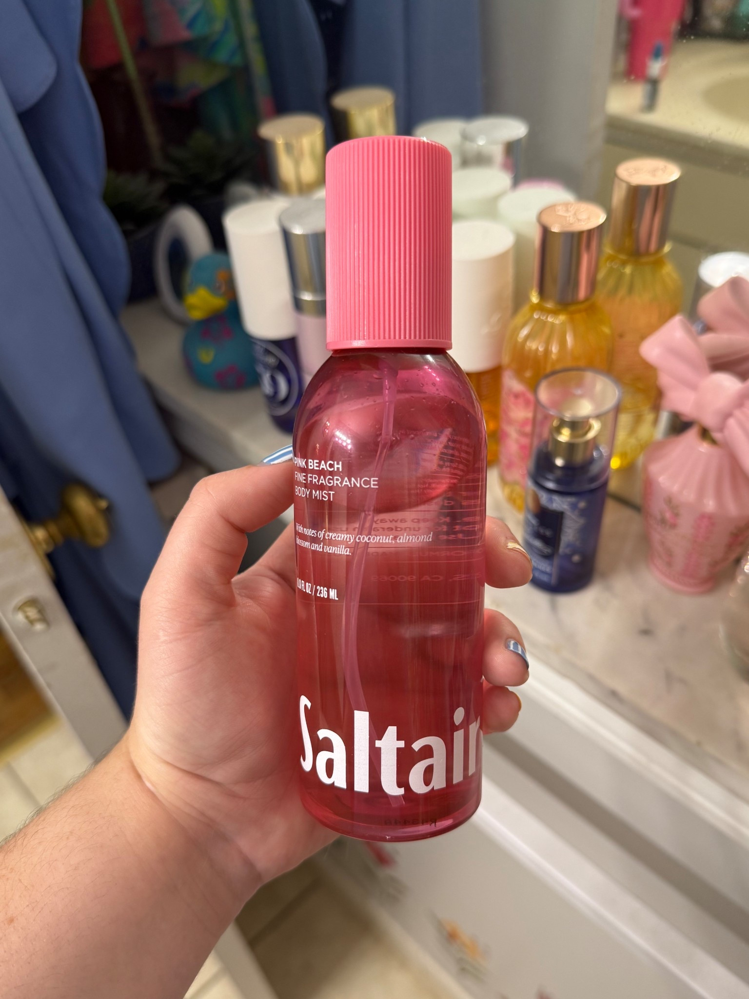 Beachy body spray 🥥 Affordable & Smells so good! like coconut, almond, and vanilla 

#LTKFindsUnder50 #LTKSeasonal #LTKBeauty