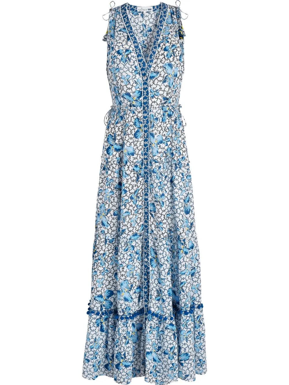 Vilebrequin x Poupette St Barth Ivy Tiered Dress - Farfetch | Farfetch Global