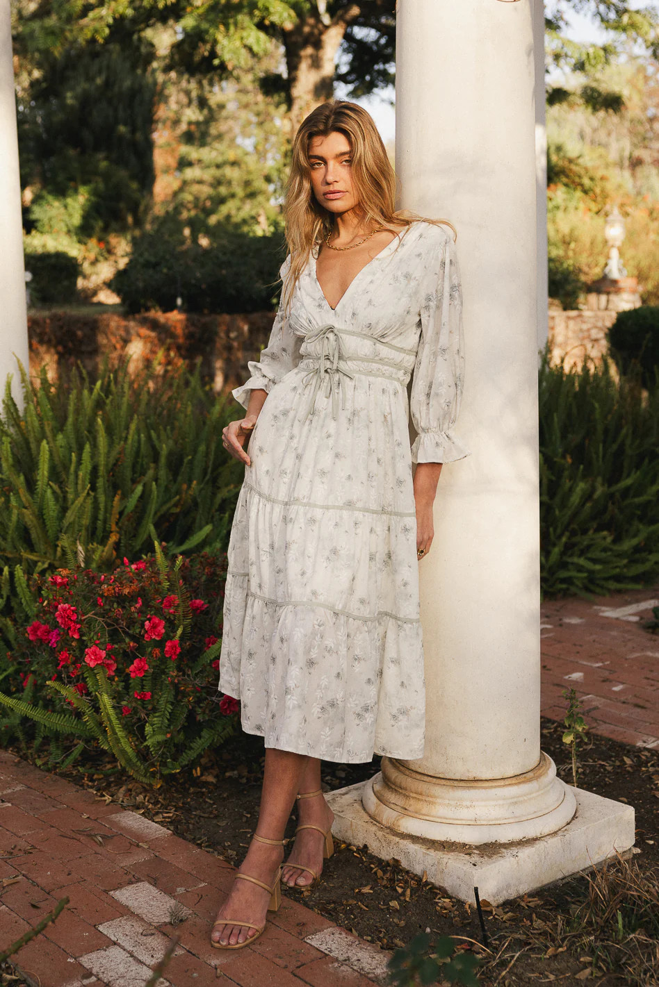 Dianna Floral Midi Dress | Böhme US