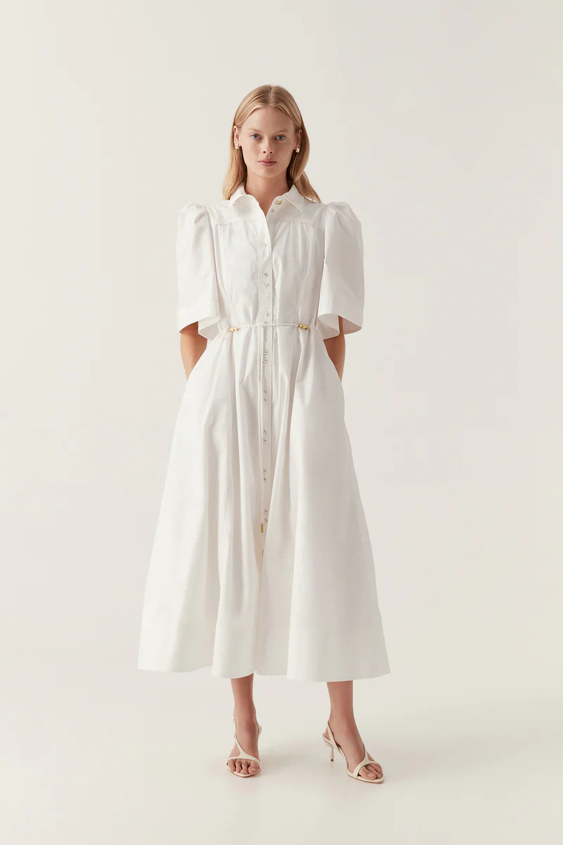 Pivotal Tie Midi Dress | aje. (US, UK, Europe, ROW)