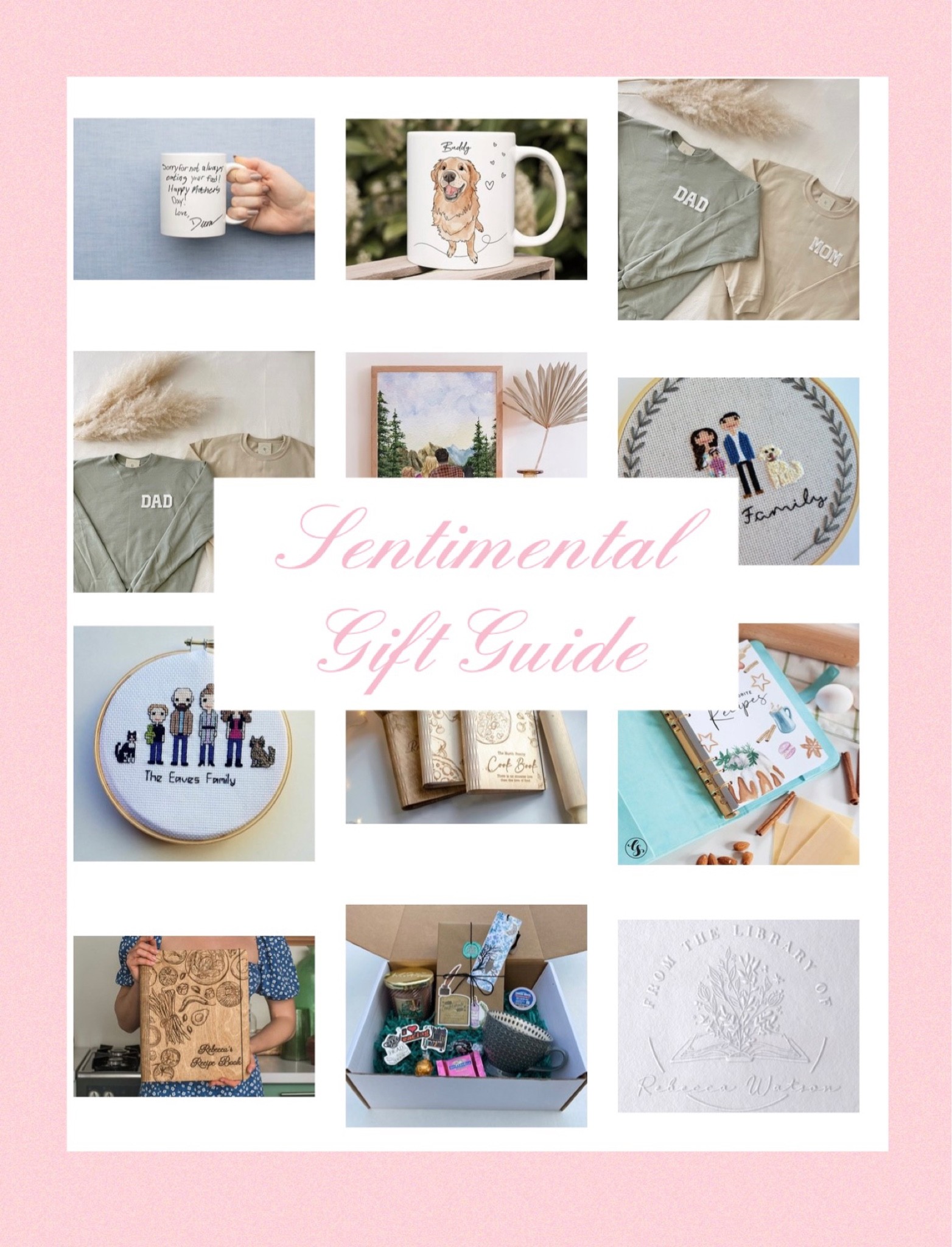 Sentimental Gift Guide! One of a kind gifts for those on your list that are extra special. 

#LTKunder100 #LTKunder50 #LTKHoliday