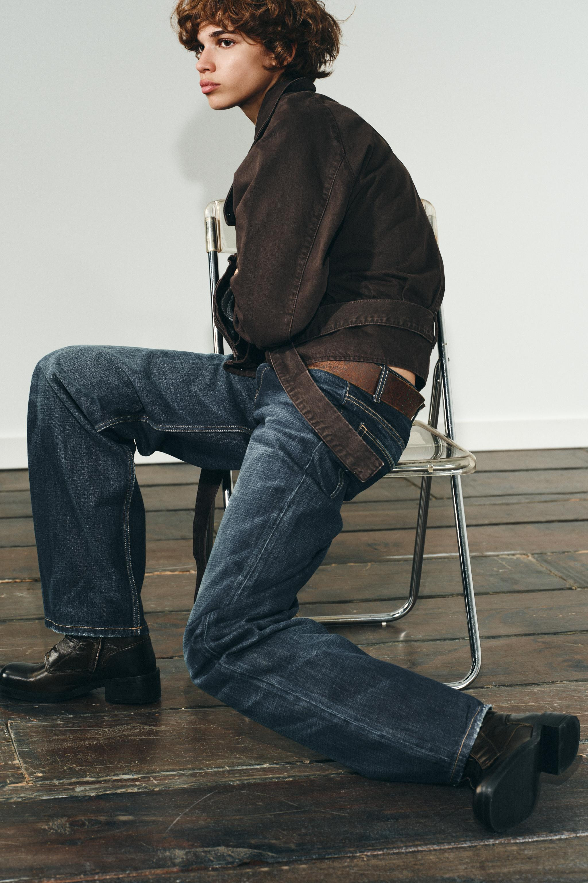 COTTON BELTED JACKET | Zara Canada