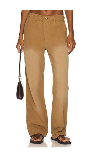 LIONESS Workwear Pant in Tan. - size S | Revolve Clothing (Global)