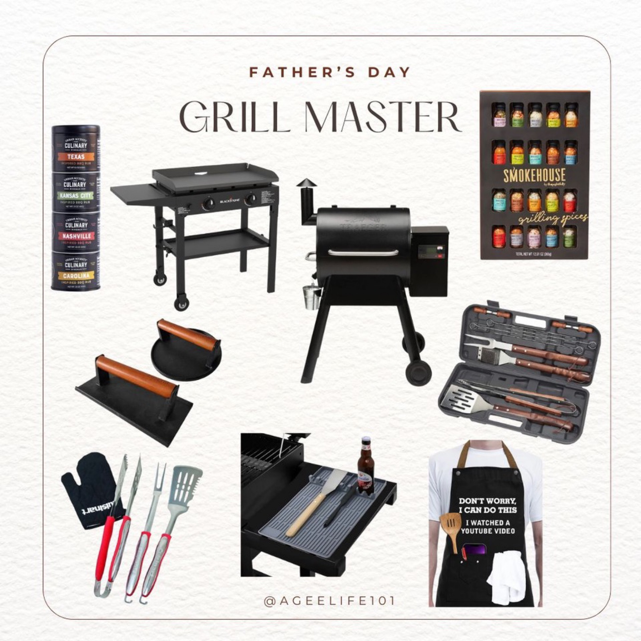 #fathersday gift guide for the dad that loves to grill 

#LTKGiftGuide #LTKSaleAlert #LTKSeasonal