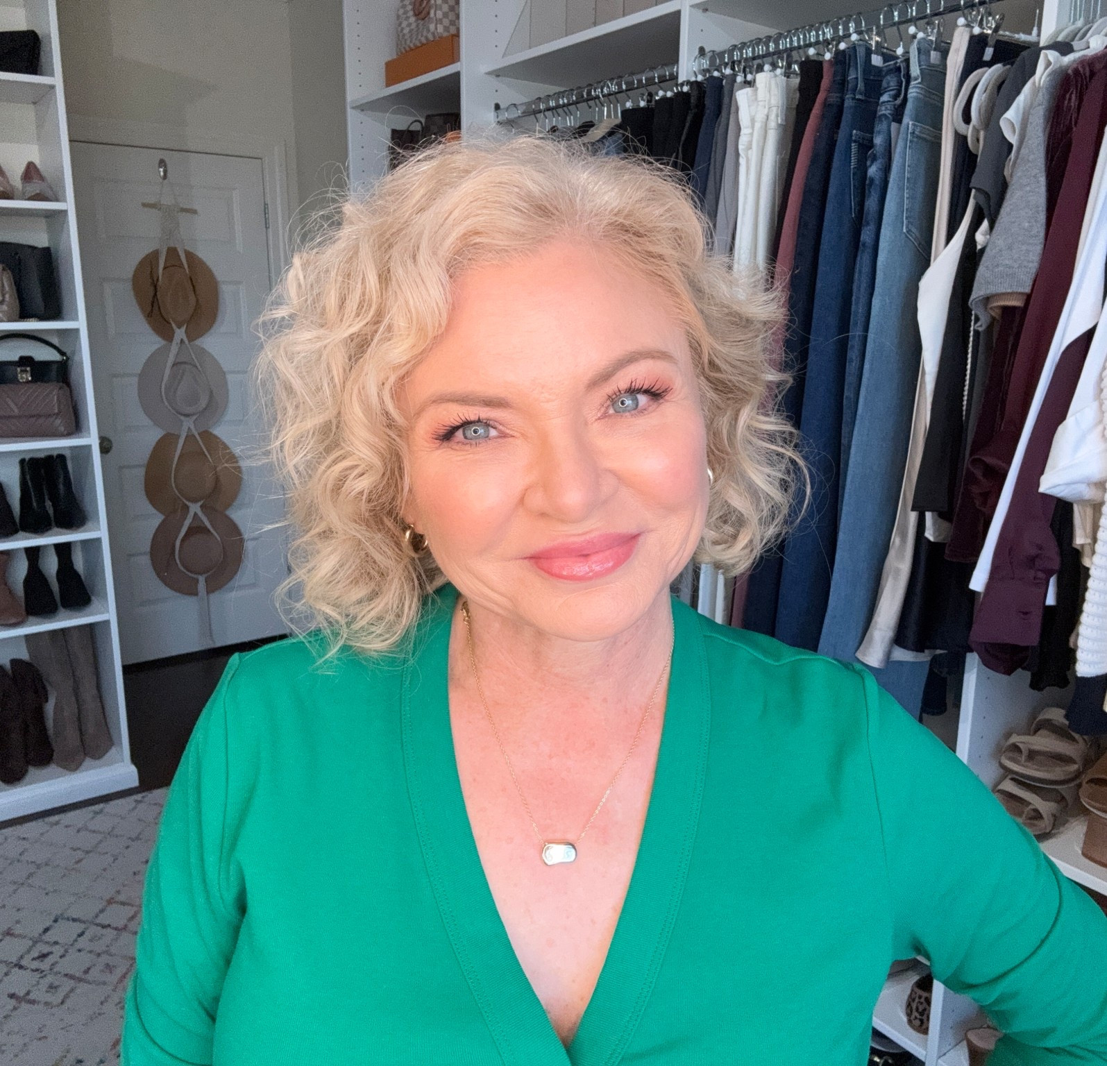 Loving this Dakota pendant by @electricpicks ! I’ve been wearing it constantly since I received it. Would make a great Valentine gift!!💝 

Style with Serena
Fashion over 40
Midlife style
Modern jewelry


#LTKootd #LTKValentine #LTKPetite