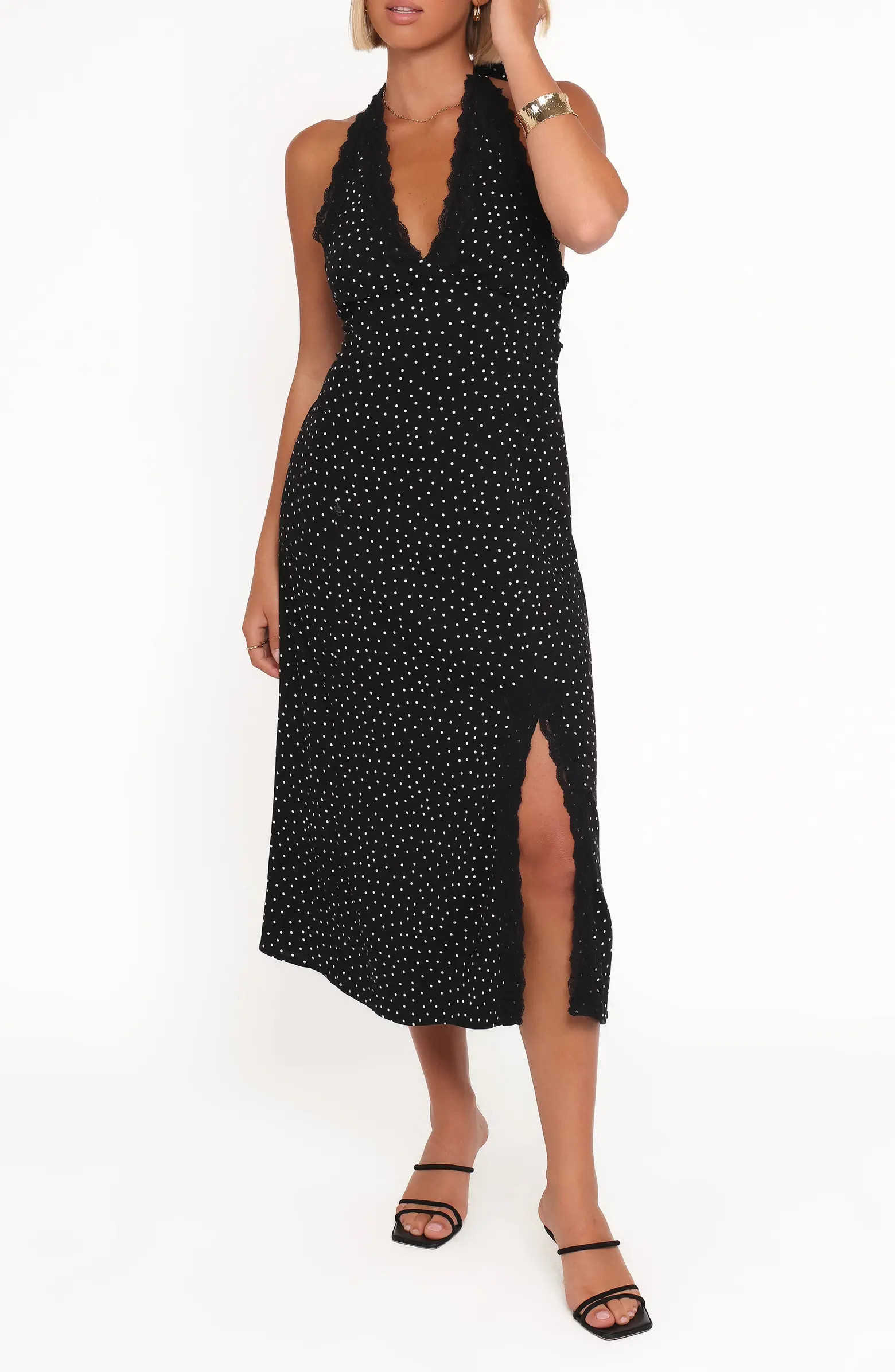 Stasia Halter Midi Dress | Nordstrom