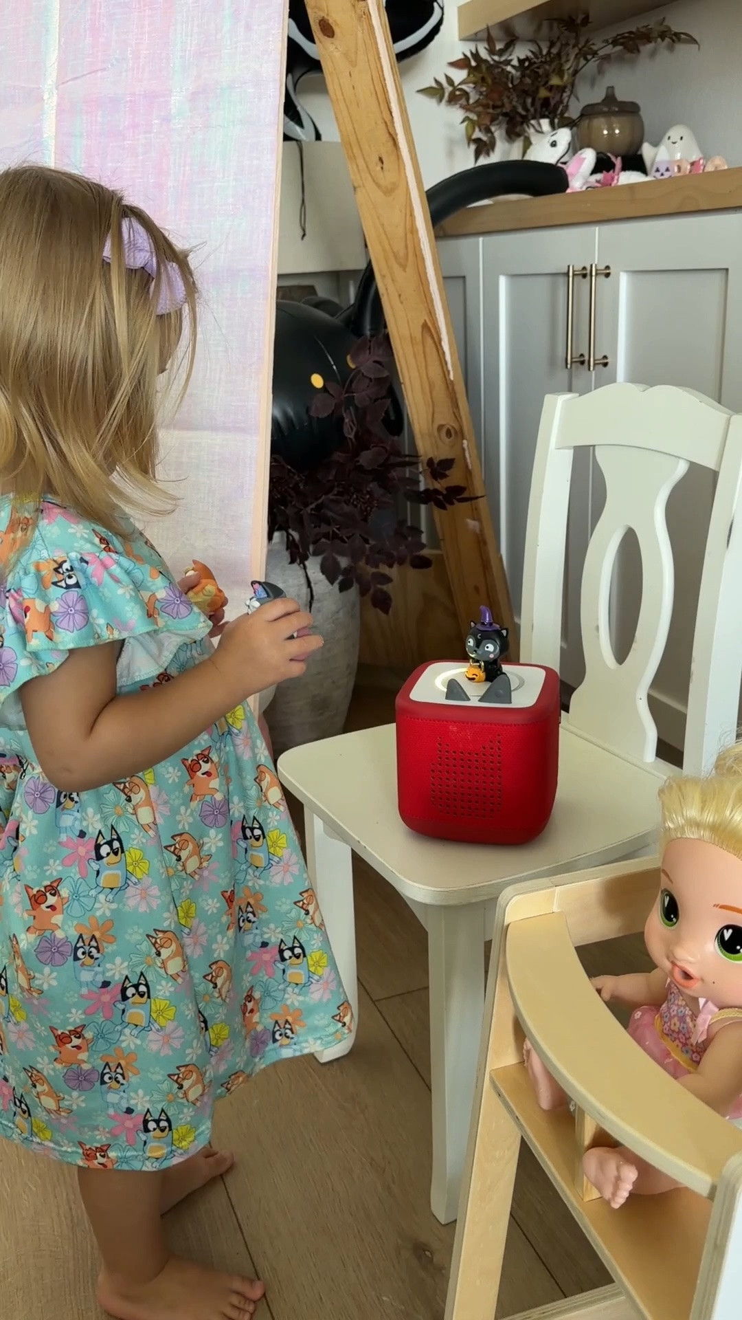 She loves her Tonie box! We just got the bluey Tonies and the Halloween cat and they’re so fun,

#LTKBaby #LTKKids