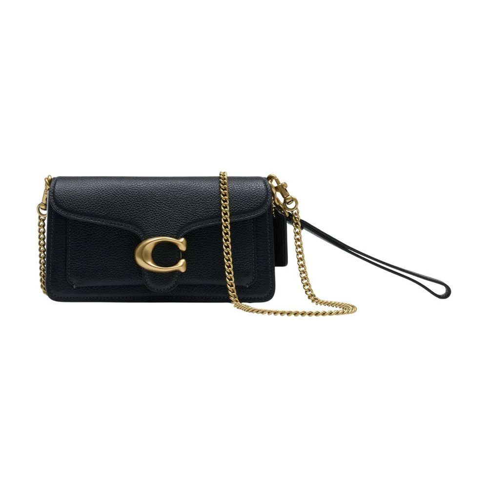 Coach Tabby Chain Crossbody Bag — Black | Italist Inc.
